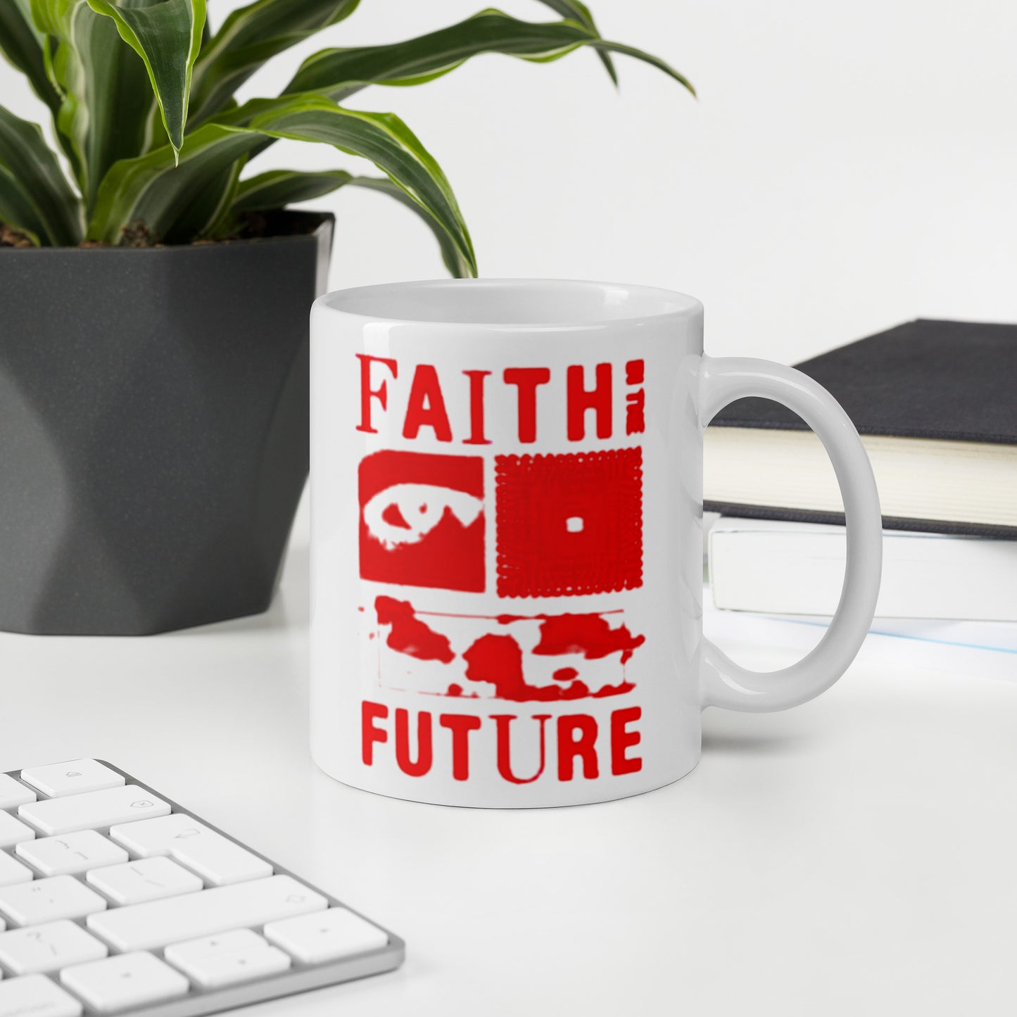 Tazza "Faith in the future"